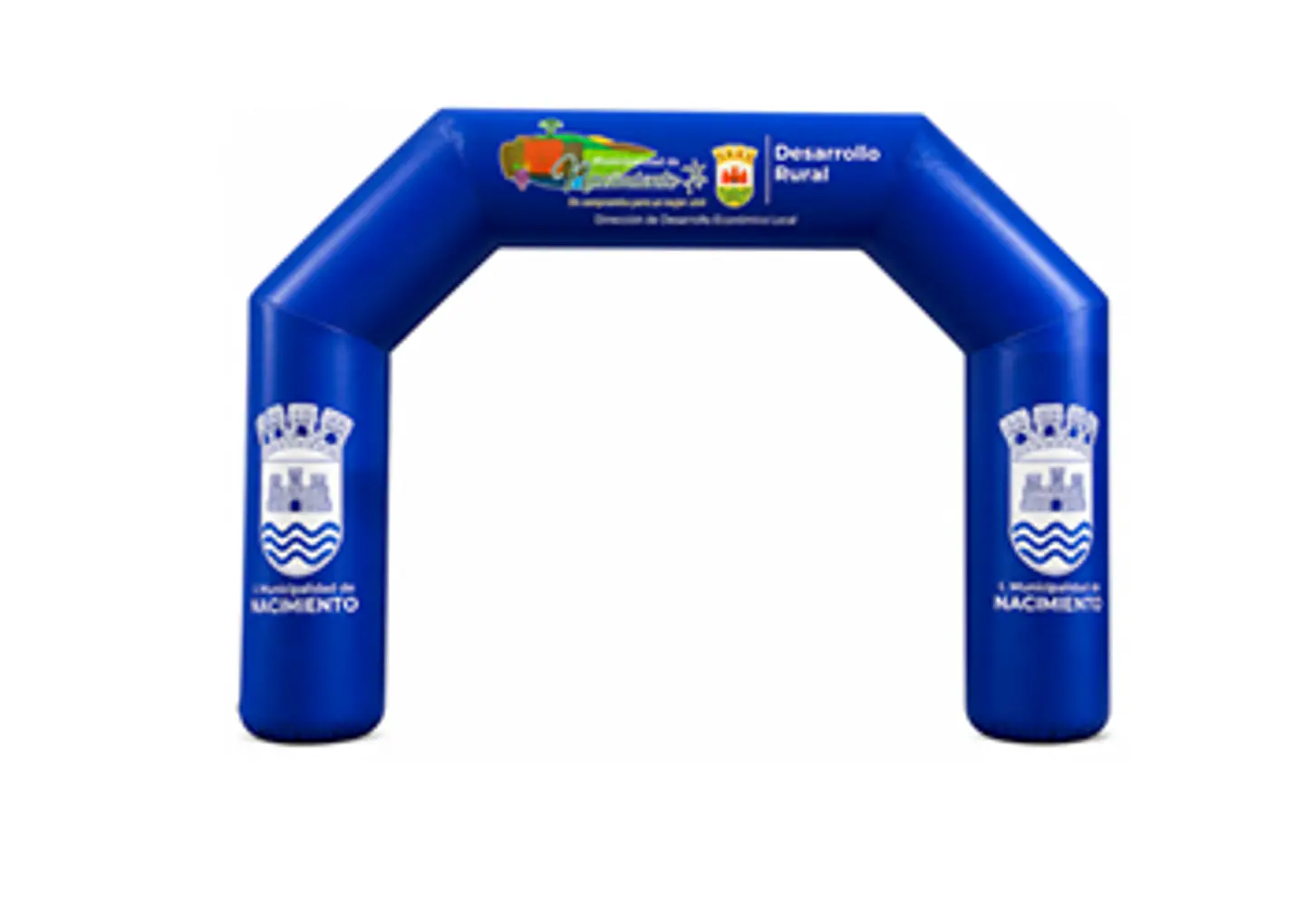 Arco Meta Inflable 8x5x1.5  de 5 lados exterior 6