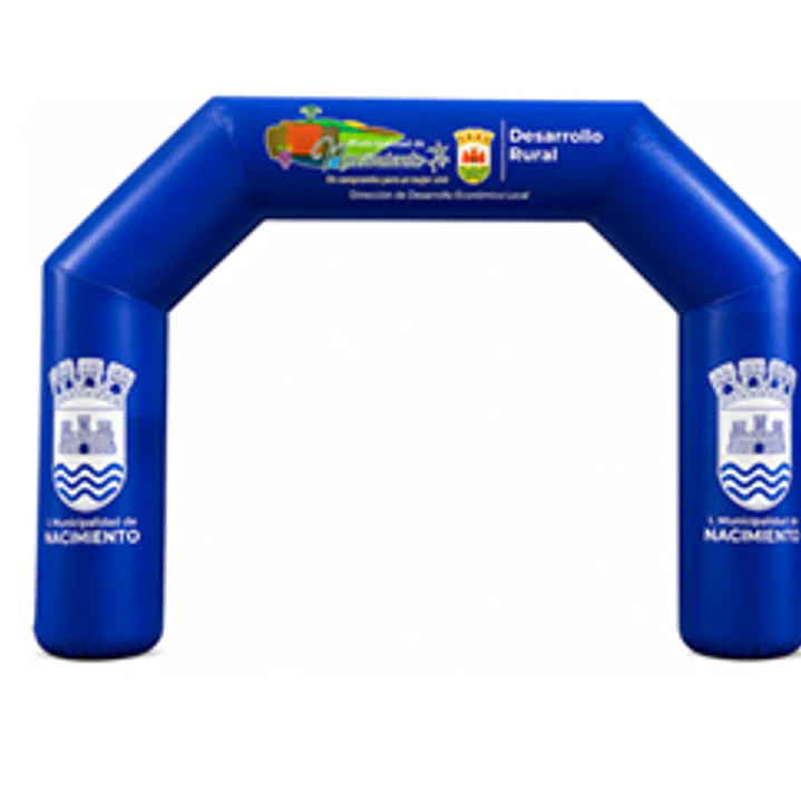 Arco Meta Inflable 8x5x1.5  de 5 lados exterior 6