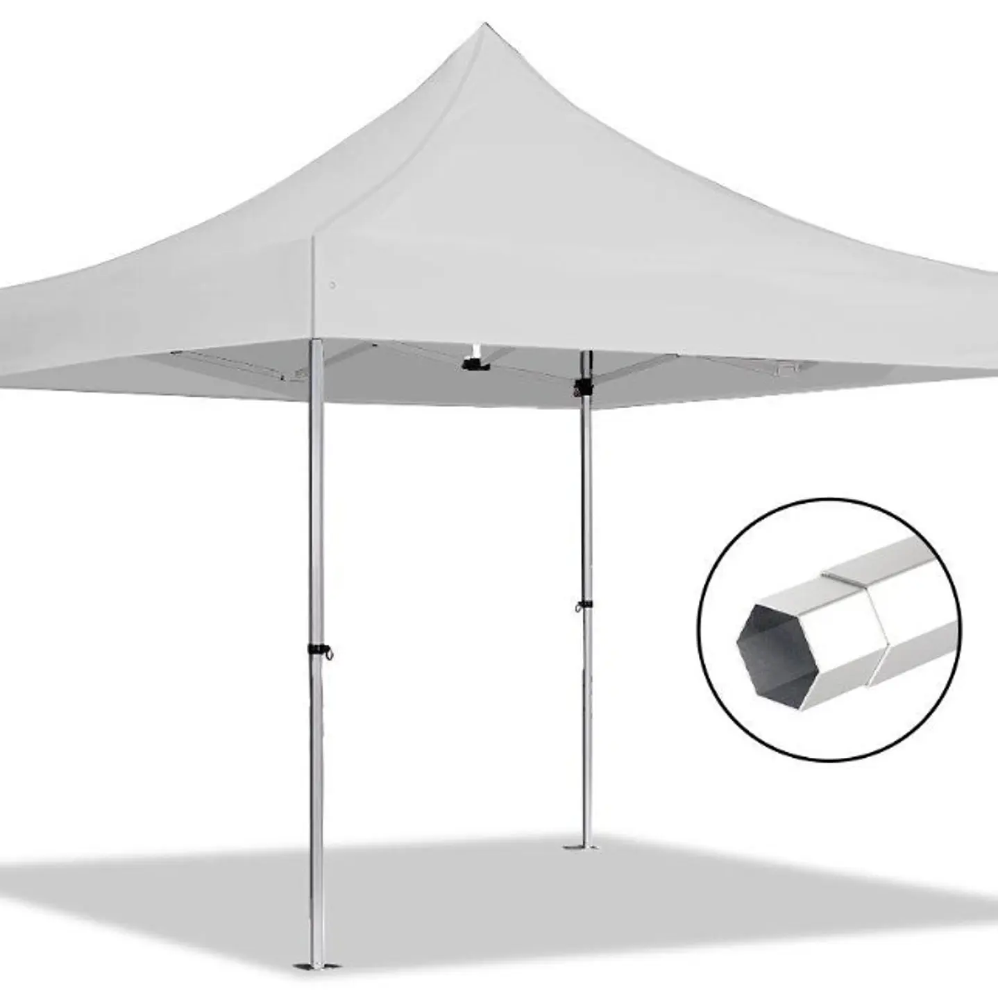 Toldo 3X3 Aluminio Hex 2