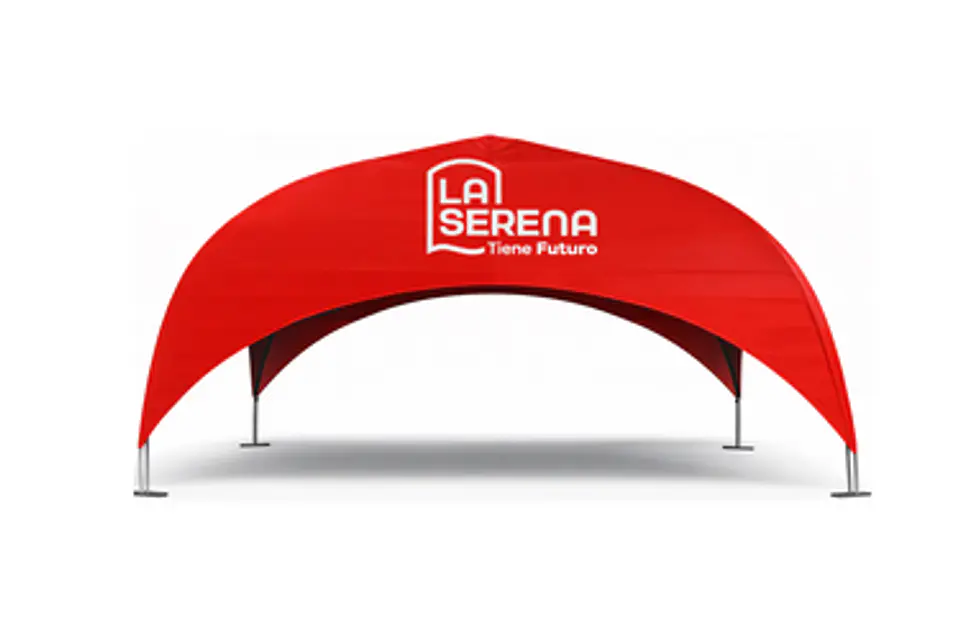 Carpa iglu de 8x8 m 2