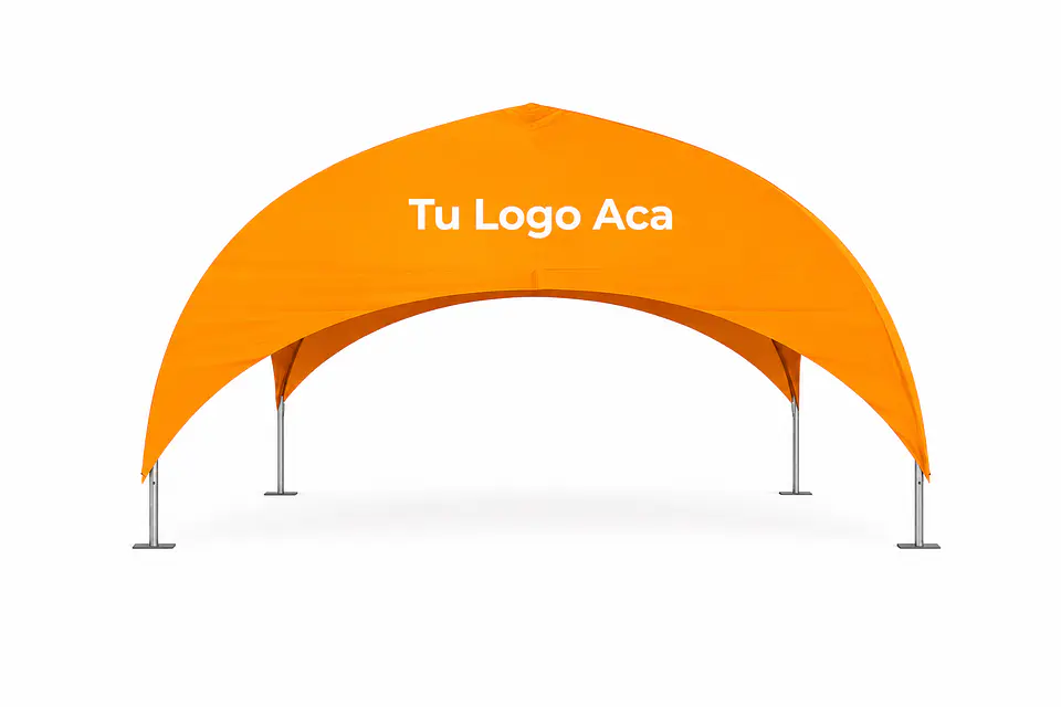 Carpa iglu de 8x8 m 3