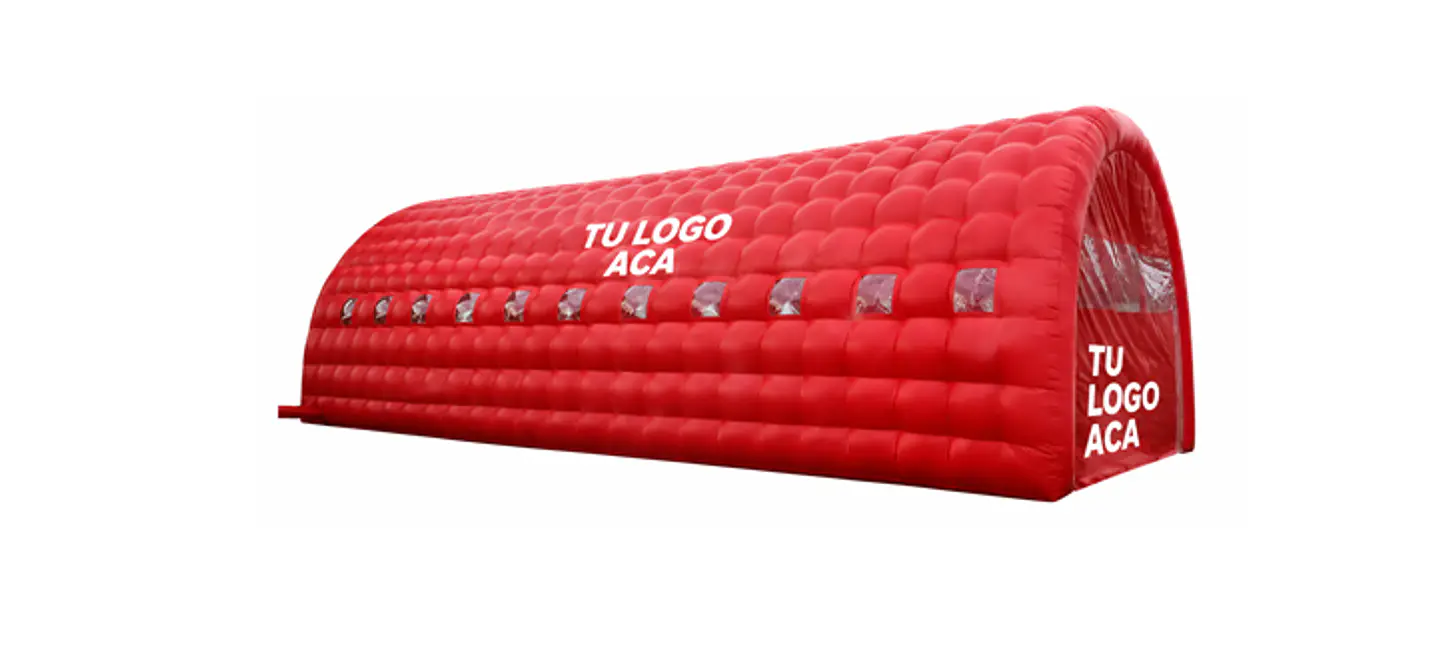 Carpa Inflable 10x5 mt con conexion electrica 3