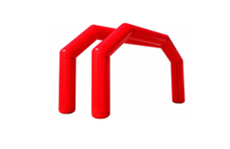 Arco Meta Inflable sin turbina Sellado 6x4 mt 2
