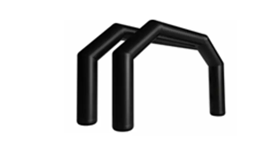 Arco Meta Inflable sin turbina Sellado 6x4 mt 3