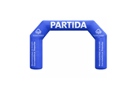 Arco Meta Inflable Turbina de 10x5x1.5 mt