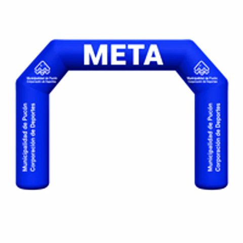 Arco Meta Inflable Turbina de 10x5x1.5 mt