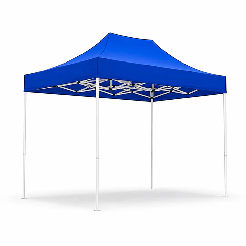 Toldo 3X4,5 Carpa Colores Fierro Cuadrado Blanco 