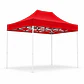 Toldo 3X4,5 Carpa Colores Fierro Cuadrado Blanco  - Miniatura 2