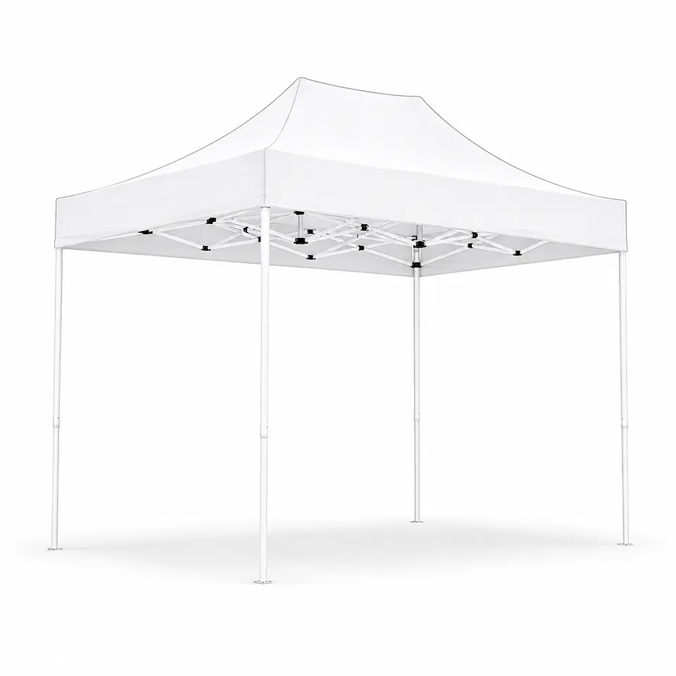 Toldo 3X4,5 Carpa Colores Fierro Cuadrado Blanco  4