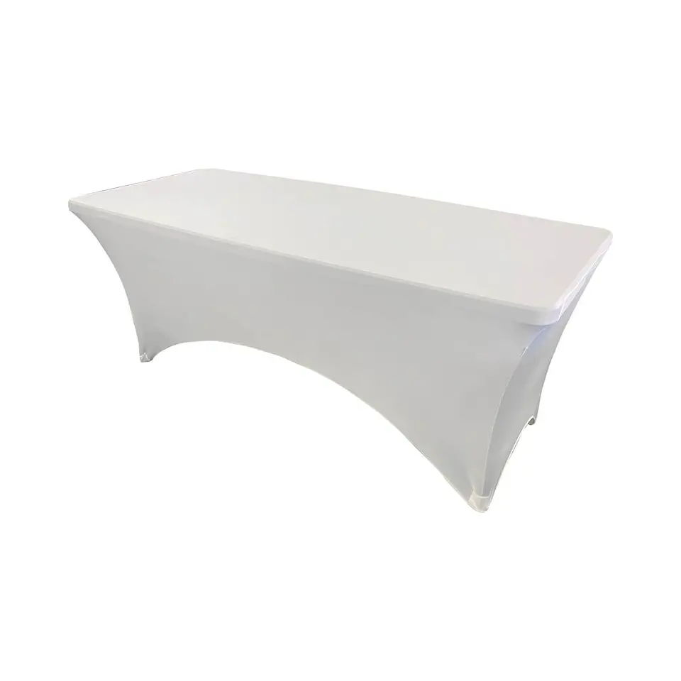 Mantel de mesa Spandex para 180 cms. Negro - Blanco y Colores 1