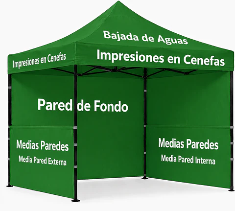 Impresion Full Color para Toldos 3x3