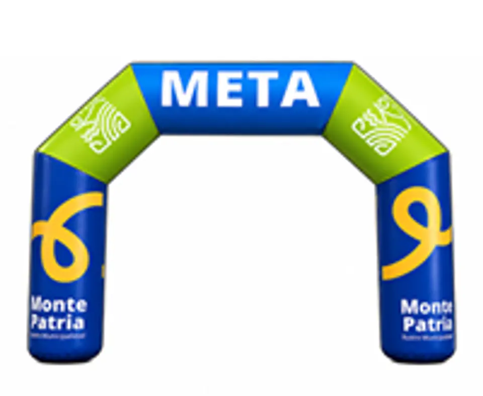 Arco Meta Inflable de 6x4x1 mt exterior 1