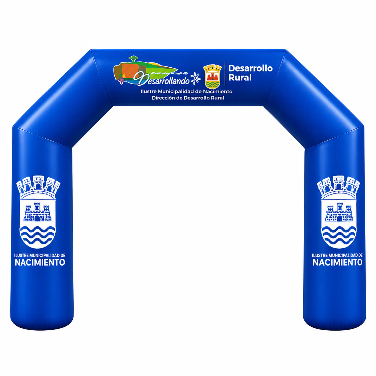 Arco Meta Inflable 8x5x1.5  de 5 lados exterior 3
