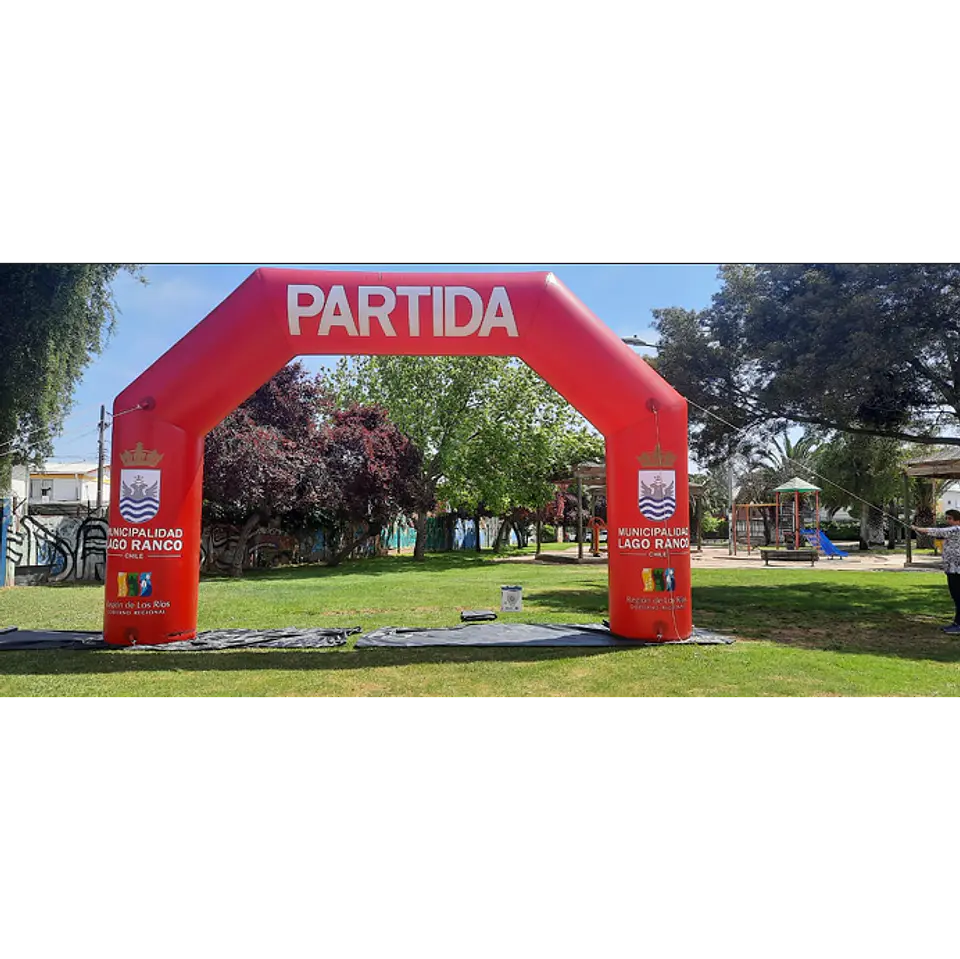 Arco Meta Inflable Lago Ranco 1