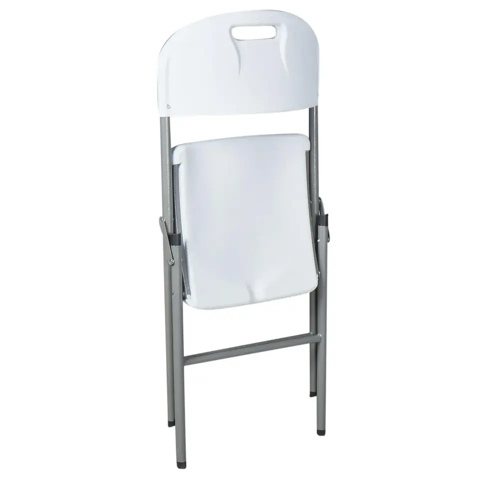 Silla Resina Blanca Plegable Interior y Exterior 2