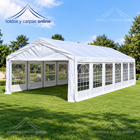 Carpa 12X6 metros PVC impermeable Evento