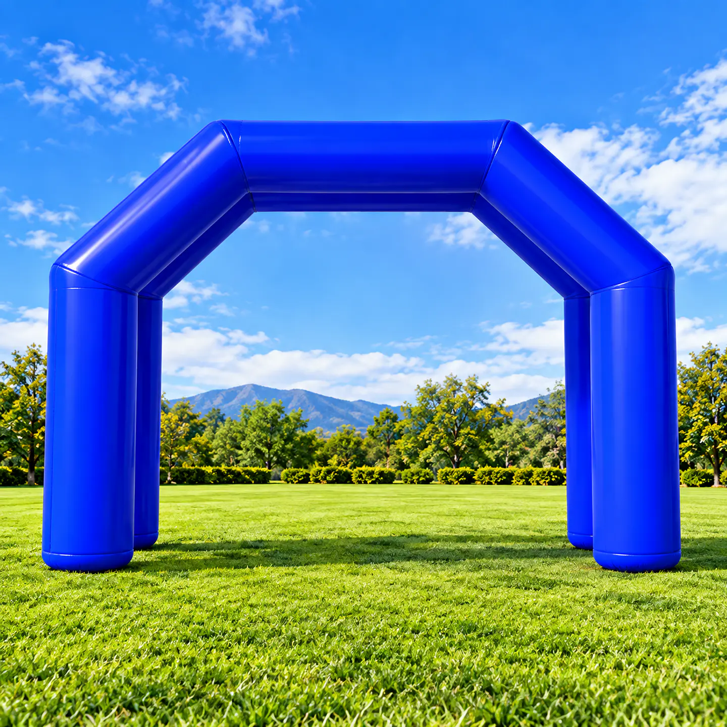 Arco Meta Inflable sin turbina Sellado 6x4 mt 2