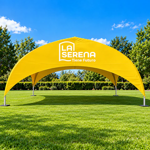 Carpa iglu de 8x8 m
