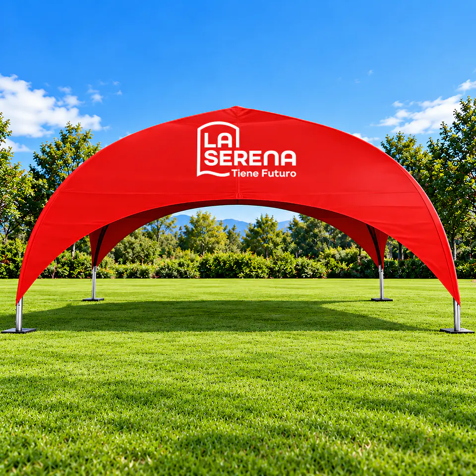 Carpa iglu de 8x8 m 2