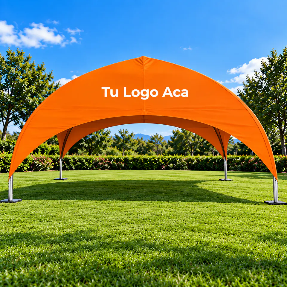 Carpa iglu de 8x8 m 3