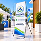 Porta Pendon X Pro 60x 160 cm - Miniatura 1