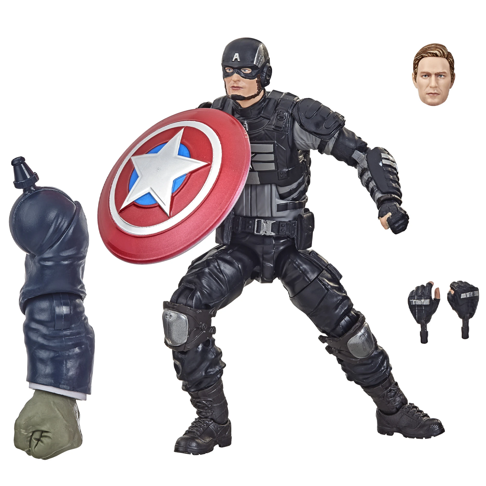 Captain America "Stealth" (Joe Fixit Wave), Marvel Legends