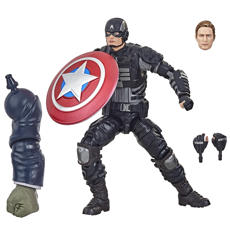 Marvel Legends top Captain America The Winter Soldier Stealth Shield