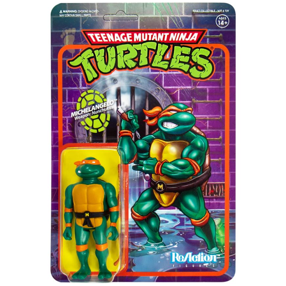 Michelangelo "Teenage Mutant Ninja Turtles", ReAction Figures