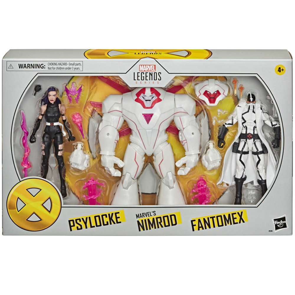 Psylocke, Marvel's Nimrod & Fantomex Tri-pack, Marvel Legends - Exclusive