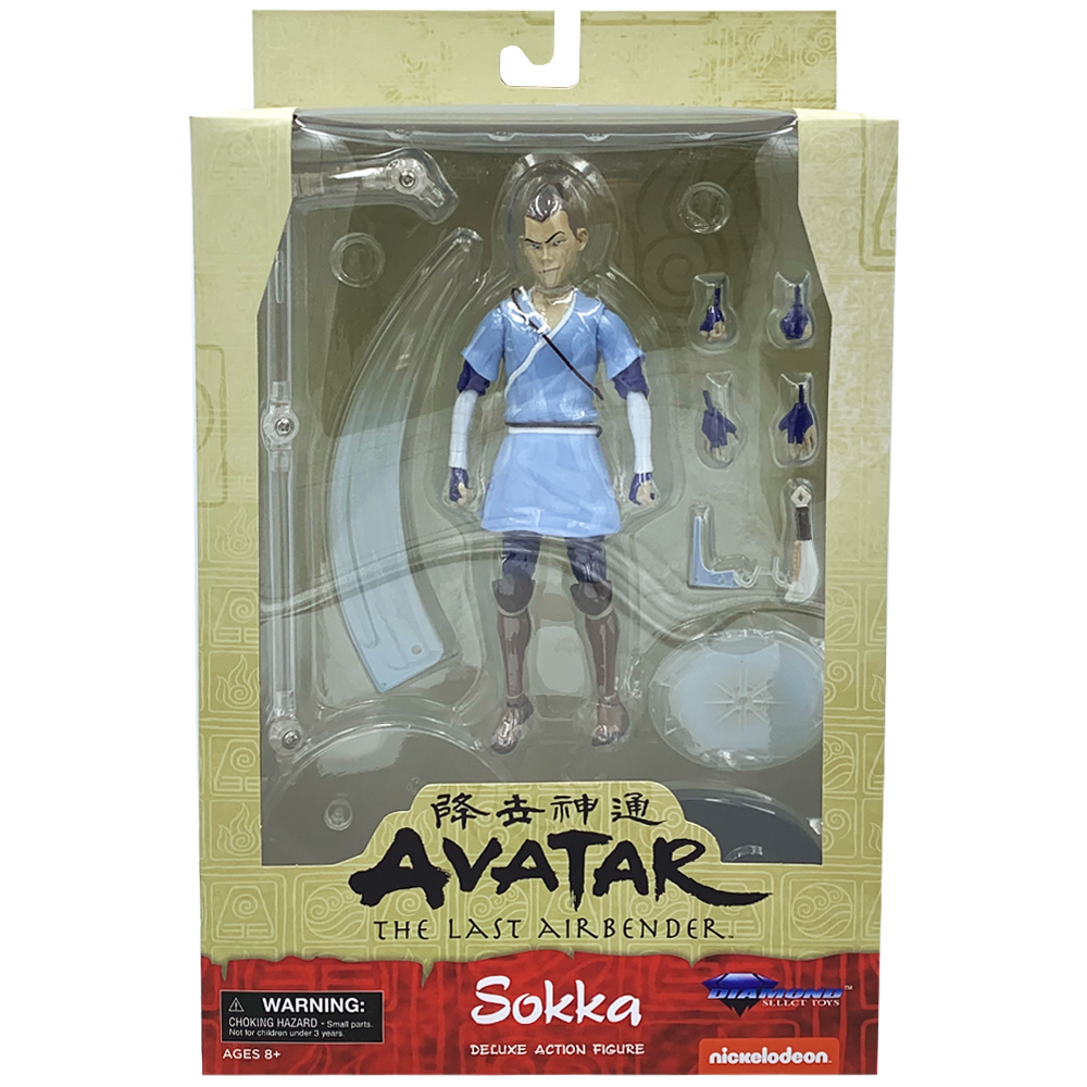 Sokka "Avatar: The Last Airbender" Series 4, Diamond Select Toys