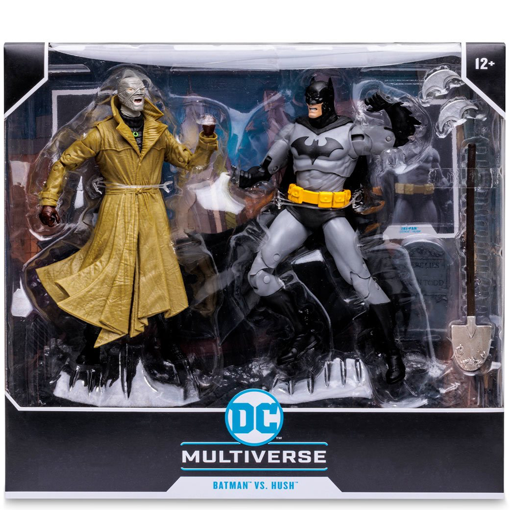 Batman vs Hush 2-Pack, DC Multiverse - McFarlane Toys