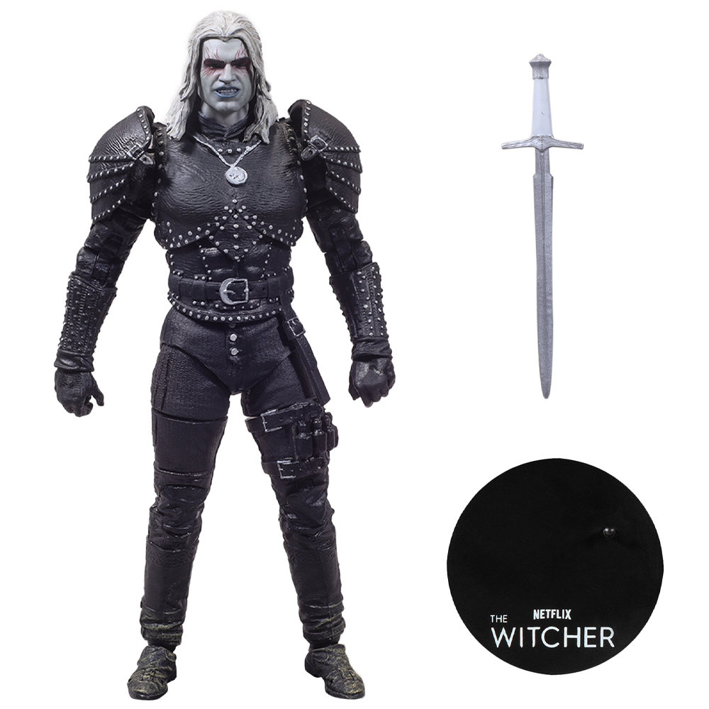 [Empaque Dañado] Geralt of Rivia (Witcher Mode) "Netflix The Witcher Season 2", McFarlane Toys