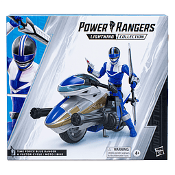 Time Force Blue Ranger & Vector Cycle, Power Rangers Lightning Collection - Deluxe Wave 2