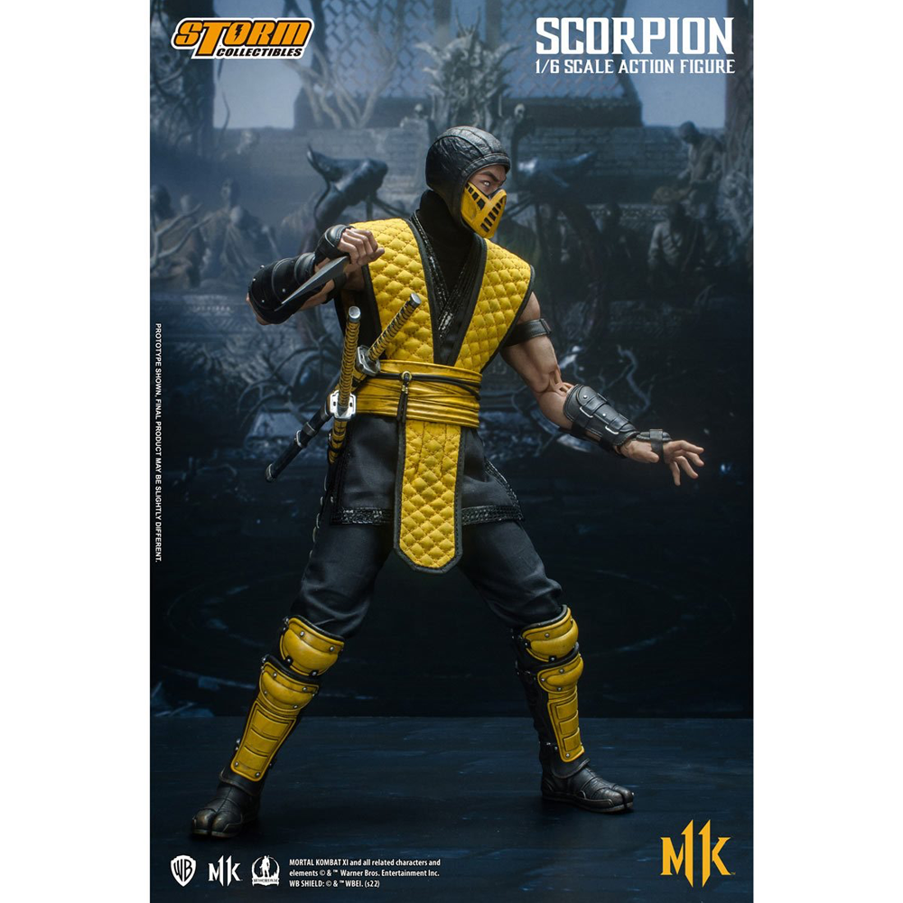 Scorpion (Klassic) 1/6 Figure "Mortal Kombat 11", Storm Collectibles