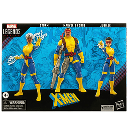 Forge, Storm & Jubilee Figure Set (X-Men 60th Anniversary), Marvel Legends