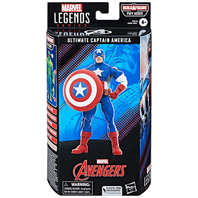 Figuras Captain America Flight Gear Marvel Legends Wave Completa