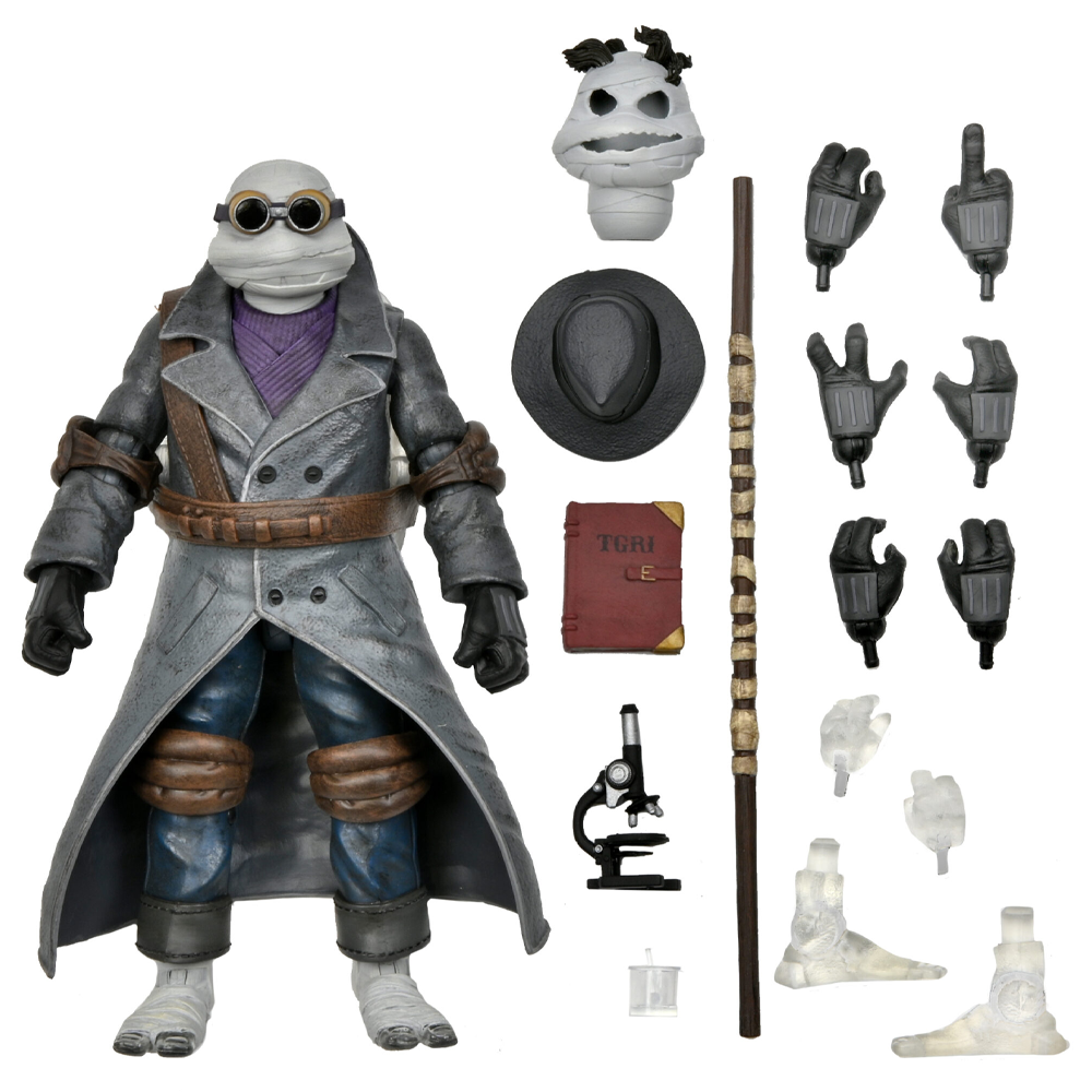 Ultimate Donatello as The Invisible Man "TMNT x Universal Monsters", NECA