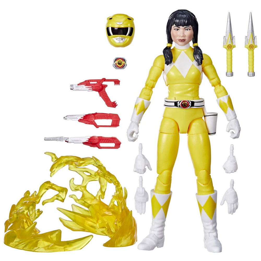 Mighty Morphin Yellow Ranger, Power Rangers Lightning Collection - Remastered