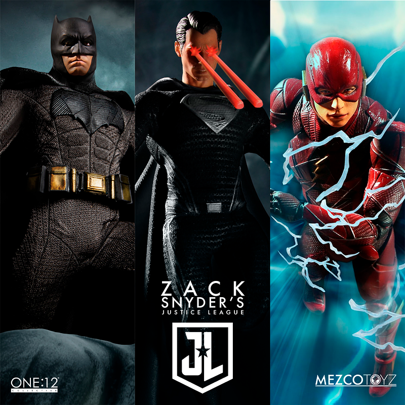 Zack Snyder's Justice League Deluxe Steel Boxed Set, Mezco O