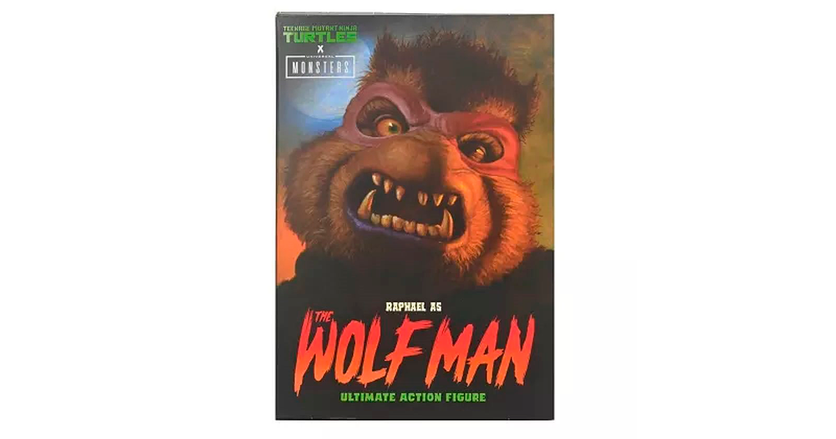 Ultimate Raphael as Wolf Man TMNT x Universal Monsters, NE