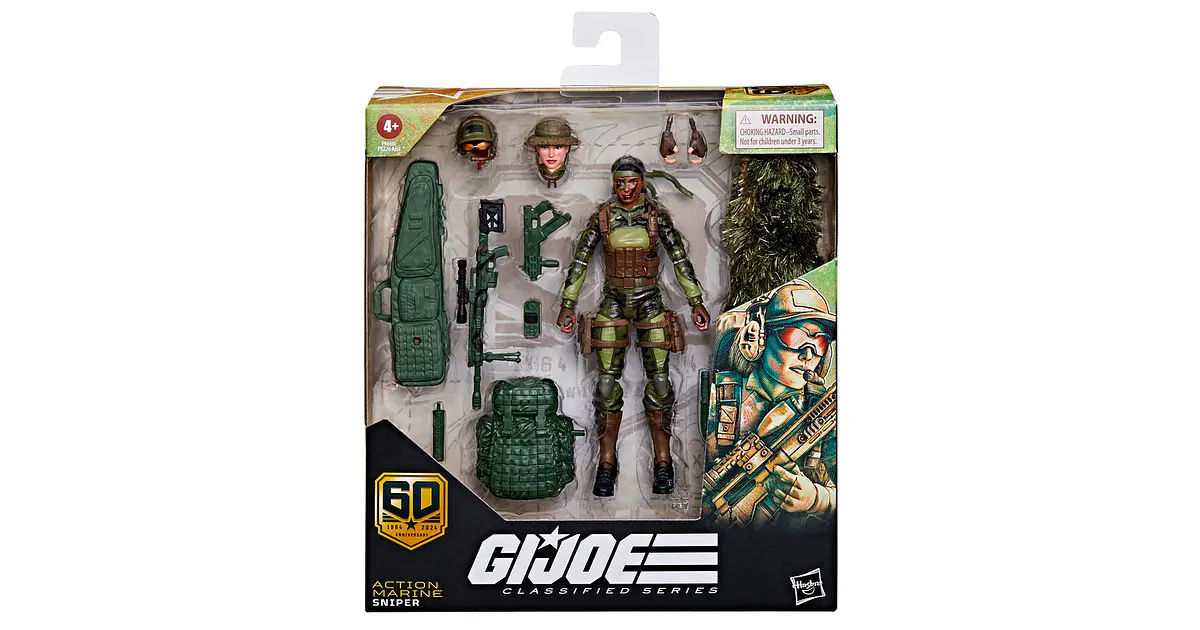 Action Marine Sniper, G.I. Joe - Classified Series