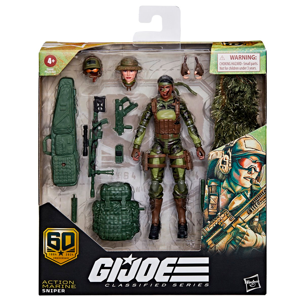 ミリタリー G.I. Joe Action Marine Sniper, G.I. Joe - Classified Series