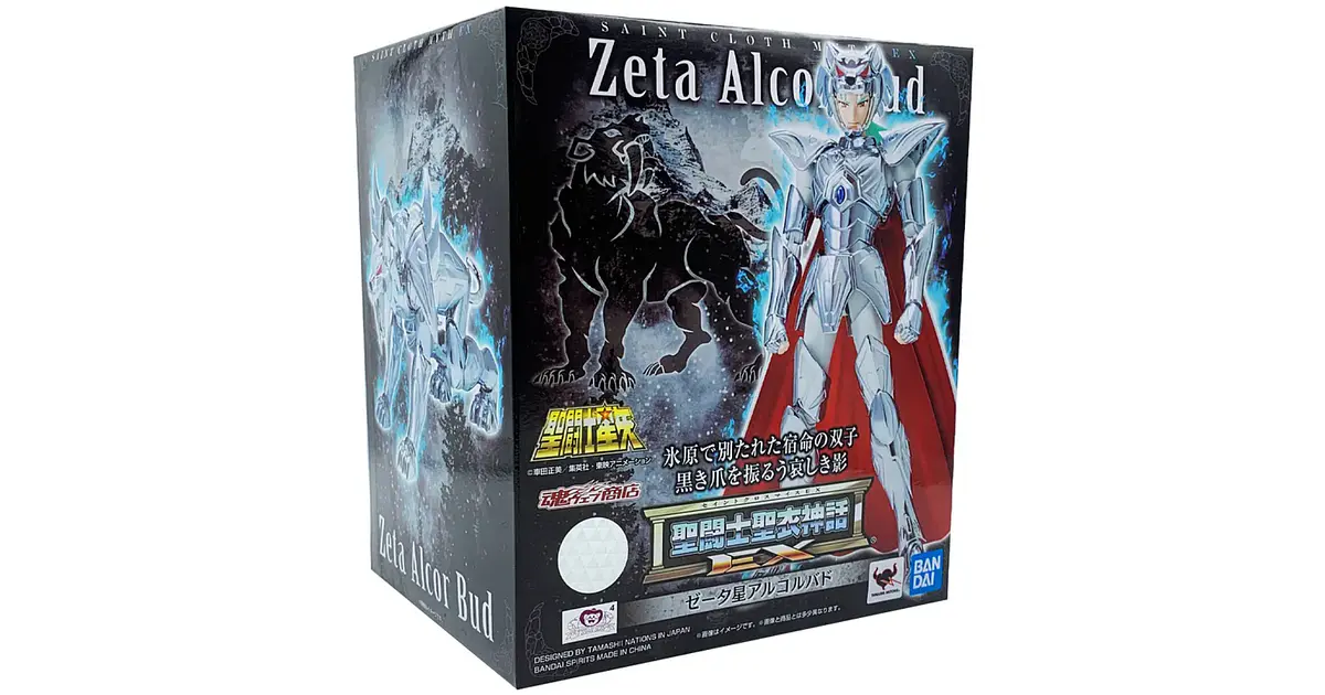 Zeta Alcor Bud Saint Seiya, Myth Cloth Ex - Tamashii Web E