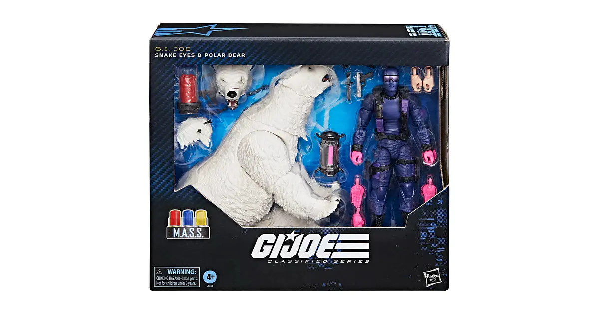 Snake Eyes & Polar Bear, G.I. Joe - Classified Series