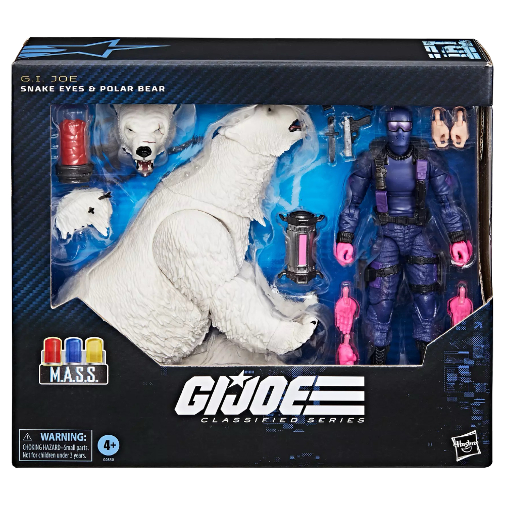joe joe Snake Eyes & Polar Bear, G.I. Joe - Classified Series