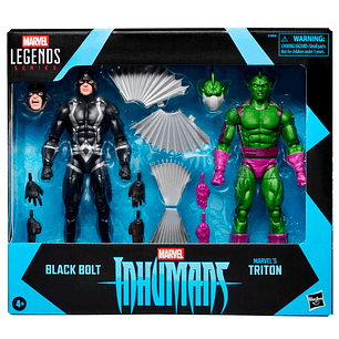 Black Bolt & Marvel's Triton 2-Pack, Marvel Legends
