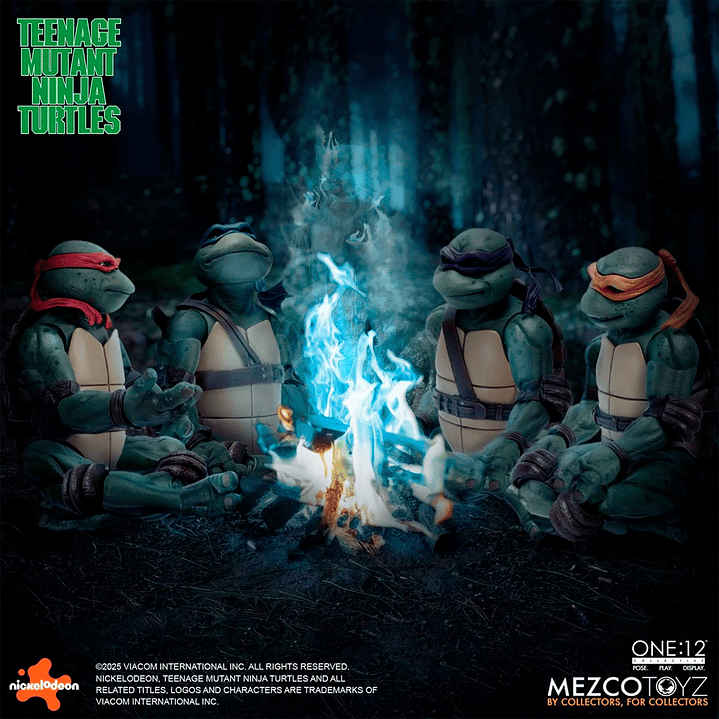 [PRV] Teenage Mutant Ninja Turtles (1990 Movie) Deluxe Set - Mezco One:12 Collective 13