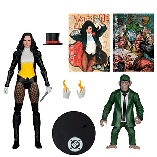 [PRV] Zatanna w/Detective Chimp (DC Classic), DC McFarlane Collector Edition - McFarlane Toys