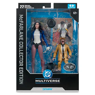 Zatanna w/Detective Chimp (DC Classic) (Platinum Edition), DC McFarlane Collector Edition - McFarlane Toys