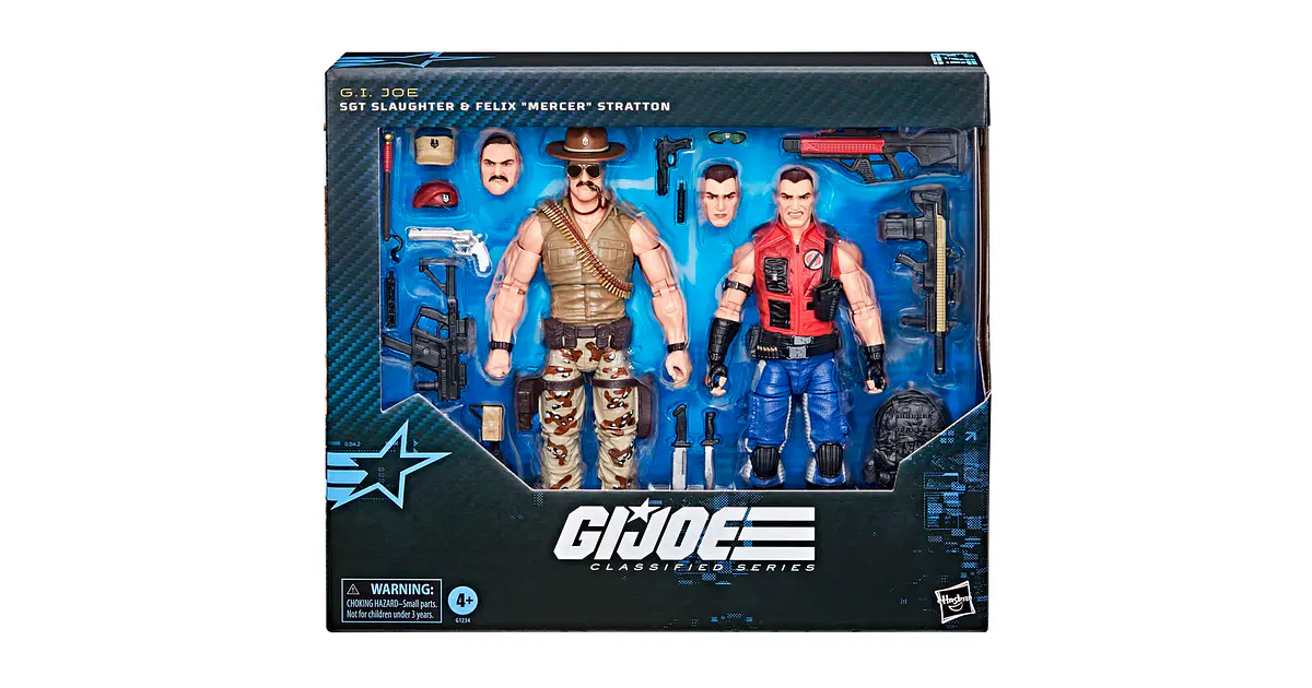 Sgt Slaughter & Felix Mercer Stratton, G.I. Joe - Cla